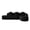 Black, variant on Sailvan 111.8" L-Shaped Curved Modular Sofa, Modern Lychee-Textured Sectional with Chaise, 3 Pillows Black