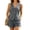 Gray, variant on Lopecy-Sta Womens Matching Sets Sleeveless V Neck Vest Top and Relaxed Fit Shorts Fashion Going Out Two Piece Outfits for Summer Streetwear
