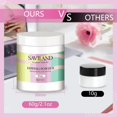 thumbnail image 5 of Saviland White Dip Powder - 60g Nail Dipping Powder Natural Colors for French Nail Tip Starter, 5 of 7
