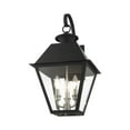 thumbnail image 6 of 27218-04 Livex Lighting Mansfield - 3 Light Outdoor Wall Lantern, 6 of 10