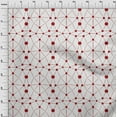 thumbnail image 4 of oneOone Cotton Cambric Maroon Fabric Geometric Dress Material Fabric Print Fabric By The Yard 56 Inch Wide, 4 of 4