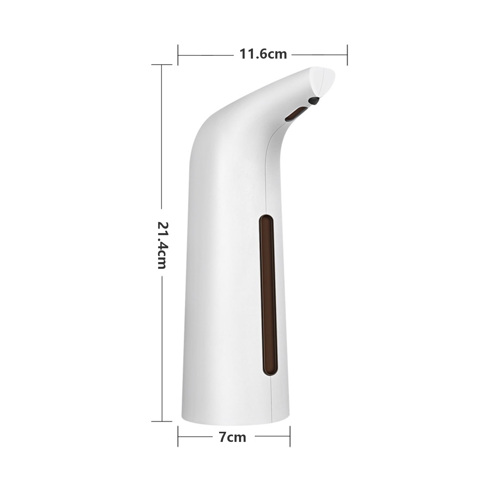 Automatic Soap Dispenser Touchless Sensor Hands Free Soap Dispenser Battery Operated Soap Dispenser 400ml Pump Electronic Drippy Liquid Soap Dispensers for Kitchen Bathroom