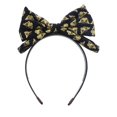 thumbnail image 3 of Motique Accessories 5.5 inch Pop up Butterfly Hair Bow Headband-Black, 3 of 3