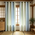 thumbnail image 6 of Topukaiba Blackout Curtains with Sheer Overlay Mix and Match Double Layer Thermal Insulated Window Panels 52 inch for Living Room Bedroom Drapes with Grommet Top,52"x40",Multicolor-B, 6 of 6