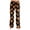 Black, variant on Women's Spooky-Cute Halloween Lounge Pants Breathable Sleep Bottoms Vibrant Pumpkin and Ghost Graphic Prints Comfortable Holiday Apparel