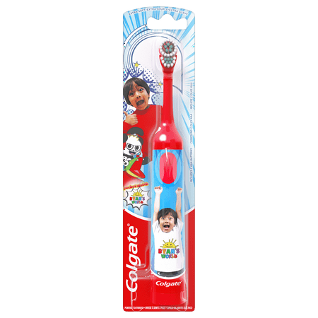 Colgate Kids Ryan's World Battery Powered (Best Toothbrush In The World)
