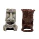 thumbnail image 3 of 2 piezas de Moai Tiki pcuio, decoración de paisaje de patio Yuyangstore estatua del acuario, 3 of 8