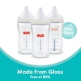 thumbnail image 3 of Mamaderas de vidrio NUK Perfect Match 240 ml, pack de 3, 3 of 9