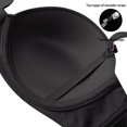 thumbnail image 6 of Women's Strapless Push Up Bra Underwire Padded T-Shirt Bra Wedding Bra(Pink,38D), 6 of 7