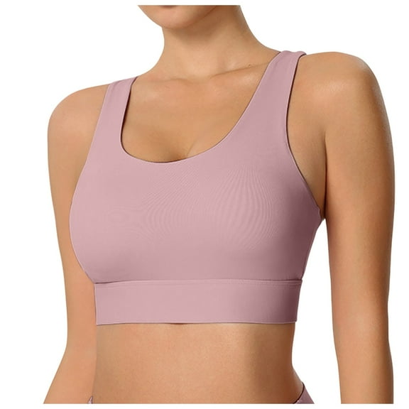 Women's High Sports Bra for Yoga Running Fitness Large Size Supportive Shockproof Seamless Comfort Activewear