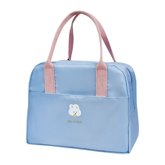 Giunmcul 50% Off Clear Lunch Box Handbag Insulation Bag Refrigerated Bag Aluminum Foil Thickened Lunch Box Bag Office Worker with Lunch Bag