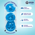 thumbnail image 2 of Rack Almacenador de 3 Niveles Metalico para Garrafones de Agua, Dispensador de Agua, Portagarrafones, 2 of 5