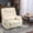 White, variant on REHOUSING Adult Chenille Heated Recliners, White