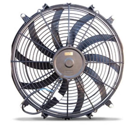 AFCO 80177 Electric Cooling Fan, 16 Inch S-Blade