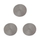 thumbnail image 4 of Manteles individuales redondos Matsuzay de comedor Gris claro, 4 of 6