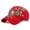 Red, variant on Black Original Classic Low Profile Baseball Cap Hats for Women Nylon,Spandex Gift for Men/Women,Unstructured One Size