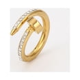 thumbnail image 3 of Personality Design Fine Jewelry Micro-set Zircon Luxury Finger Rings For Women Simple Holiday Party Daily Gifts Ring 17, 3 of 5