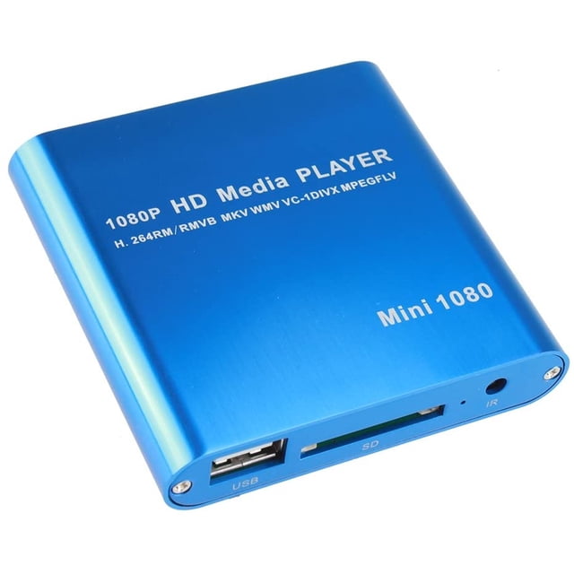 AGPTEK Mini 1080P Full HD Reproductor multimedia digital AGPTEK
