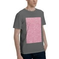 thumbnail image 2 of Bingfone Glitter Pink Men'S Loose Fit Short-Sleeve Pocket T-Shirt, 2 of 7