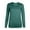 Green, variant on Red Undershirts for Women Basic Long Sleeve Dress Fitted Solid Sheer Gym Undershirts Womens Tshirt S