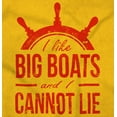 thumbnail image 2 of I Like Big Boats and I Cannot Lie Crewneck T Shirts Boy Girl Teen Brisco Brands M, 2 of 6
