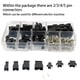 thumbnail image 4 of Methold 200 unids/set conector 2/3/4/5 pines portátil desmontable profesional accesorios de terminales de repuesto Electrónica, 4 of 6