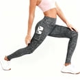 thumbnail image 6 of Garbnen Womens Leggins High Waisted Tights Yoga Pants Women Tummy Control Sports Summer Workout Pants Women with Pocket, 6 of 7
