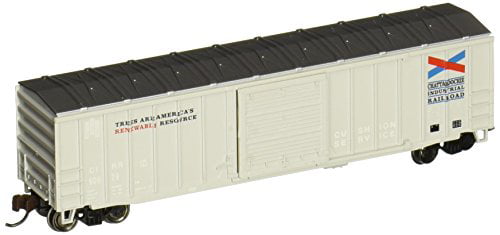 Bachmann Industries Inc ACF 50 6 Outside Braced Sliding Door Box Car Rail Box N Scale 