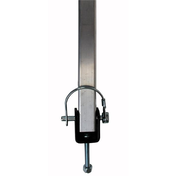 Attwood Bateau Marin Transom Économiseur 400-B Utilisé pour Soutenir hors-Bord Tout en Remorquer; Aluminium; 23 Pouces à 35 Pouces de Long; Simple; Réglable; Tête Composite; avec Support de Montage de Remorque