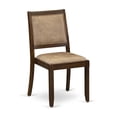 thumbnail image 4 of East West Furniture Xtenczar Modern Dining Chairs in Walnut (Set of 2), 4 of 7