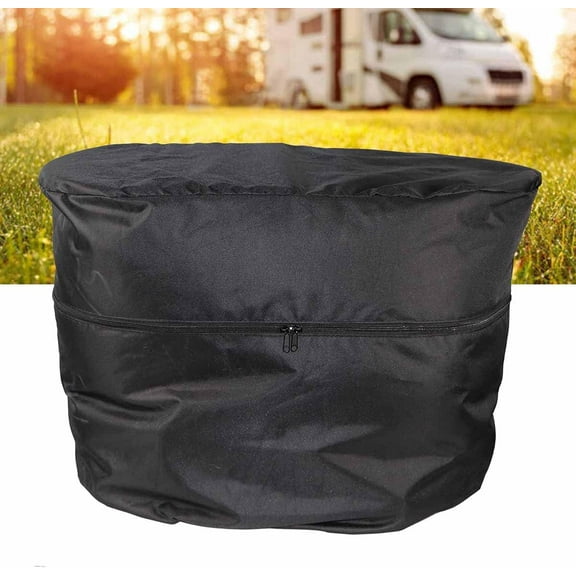 RV Propane Tank Cover, Camper Propane Tank Cover Double 20lb, for Travel Trailer