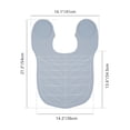 thumbnail image 3 of Hair Shawl,Silicone Hair Waterproof Neck Wrap Hair To Uteam To Style Waterproof Hair And Waterproof To And Durable Waterproof Salon Use Style Waterproof Salon, 3 of 7