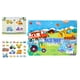 thumbnail image 2 of Paster estable plegable, juegos , rompecabezas de educación temprana, rompecabezas de aprendizaje, libro de pegatinas impermeable Transporte, 2 of 6