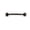Black, variant on Tongue Barbell Snake Eyes with Cubic Zirconia Stones 16G Anodized Titanuim
