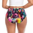 thumbnail image 3 of Womens Underwear French Bulldog Cool No.103 Cuteness No Show Seamless Underwear for Women, Soft Stretch Women's Panties, Hipster Ladies Panties Bikini Underwear Briefs, 3 of 6