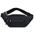thumbnail image 1 of Riñonera deportiva multifuncional para hombre y mujer, bolso de gran capacidad para caja registradora, bolso de nailon para teléfono móvil, bolso de pecho, 1 of 4