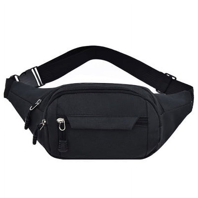 Riñonera deportiva multifuncional para hombre y mujer, bolso de gran capacidad para caja registradora, bolso de nailon para teléfono móvil, bolso de pecho
