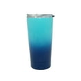 thumbnail image 3 of Mainstays Blue Ombre 16oz Stainless Steel Double Wall Insulated Tumbler, 3 of 7