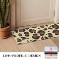 thumbnail image 3 of Gold and Brown Of Leopard Print Door Rugs,Washable Non Slip Door Mats Indoor,Decorative Door Mats,Entry Mat Indoor for Entrance,Bedroom,Kitchen,Bathroom,16"x47", 3 of 6