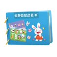 thumbnail image 3 of MERIGLARE Montessori Toy Easy Use Durable Early Learning Interaction Game Sticker Book A, 3 of 9
