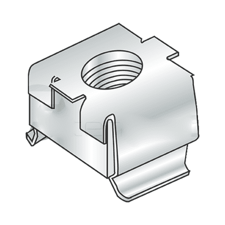 

10-24 Cage Nuts / Steel / Zinc / C7941-1024-3B / Panel Range: .064-.105 (Quantity: 1 000 pcs)
