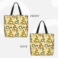 thumbnail image 2 of Picia Various Snake for Tote Bag for Women with Zipper, Gym Tote with Compartments, Laptop Work Tote Nurse Dance Yoga Bag for Sport, Travel, 2 of 7