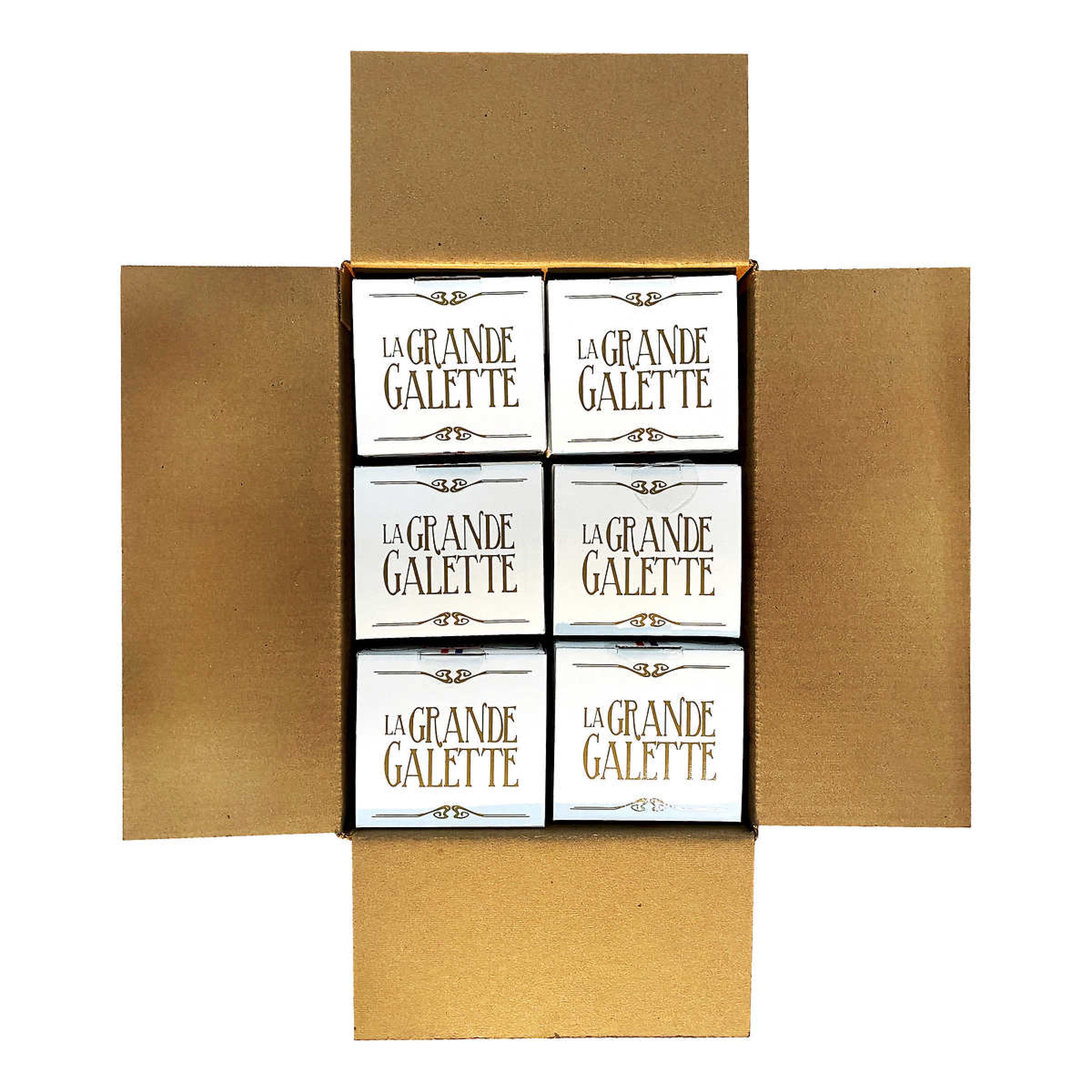 La Grande Galette French Butter Cookies, 1.3 lb, 6-pack
