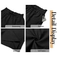 thumbnail image 5 of Fantaslook Summer Shorts for Women Wide Leg High Waisted Shorts Drawstring Casual Beach Shorts with Pockets, 5 of 8