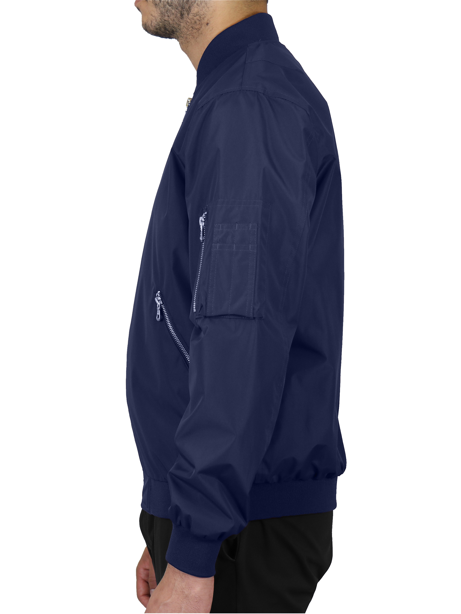 Men's Lightweight Full-Zip Windbreaker Jacket - image 2 of 5