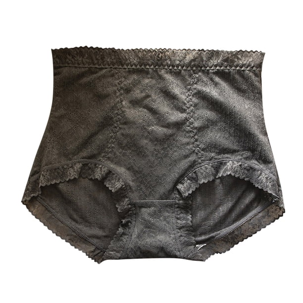Gibobby Calzoncillos hipster 1 paquete bragas encaje talla grande para mujer(Gris, L)