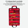 thumbnail image 3 of Ziuscore Multifunctional Tool Bag Maintenance Repair Storage Bags Roll Up Hardware Kit Pouch Oxford Cloth Handbag Space Saving Khaki, 3 of 6