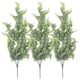 thumbnail image 1 of 3 Pcs Artificial Hanging Ferns Plants Vine Fake Ivy Boston Fern Hanging Plant Outdoor UV Plastic Pla, 1 of 5