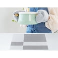 thumbnail image 5 of Unique Bargains Set of 8 Placemats for Kitchen Table Decor Silver, 5 of 7