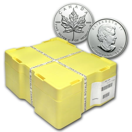 Silver Leaf Seal - 2012 Canada 500-Coin Silver Maple Leaf Monster Box (Sealed)